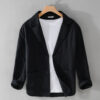 Sde70b055865b45a39c1199ad35d5adf9x.jpg Y803 Spring Autumn Good Quality Linen Blazer For Men Business Casual Solid Color Simple Double Buttons Thin Male Suits Jackets