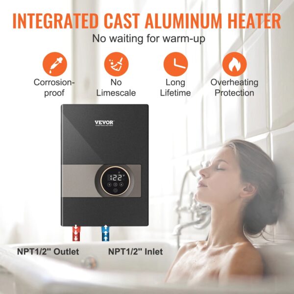 Sdfbb6e86fa084571af58ee4a76cda418Z.jpg SucceBuy Instant Water Heater 8/13.8/18kw On Demand Electric Water Boiler Digital Temperature Display & Easy Installation