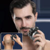 Se0db0324f62f4822bdcedaddda453a99J.jpg Electric Shaver 7D Floating Cutter Head Base Charging Portable Men Beard Trimmer Clipper Rechargeable Bald Head Electric Razor