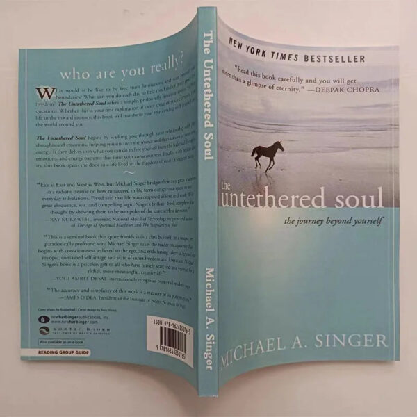 Se126216d63754bcba57e14e230687fc9Y.jpg The Untethered Soul By Michael A. Singer The Journey Beyond Yourself Novel #1 New York Times Bestseller Paperback Book