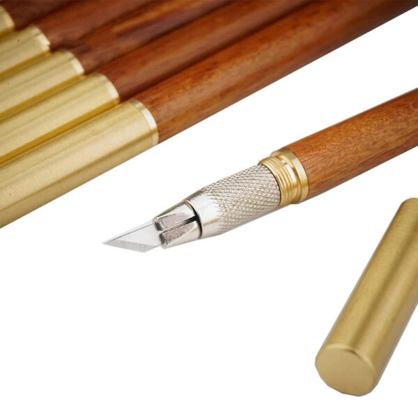Woodworking Marking Knife Wooden Handle Scribing Marking Guage Tools Wood Carving DIY Art Drawing Knife Carving Knife hand tools