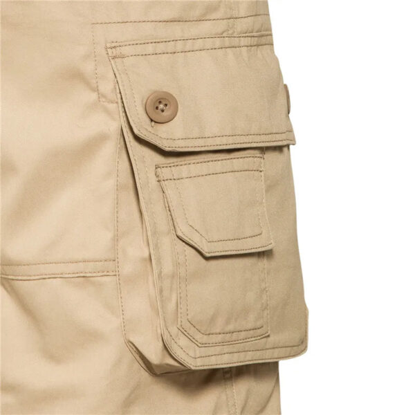Se26bcff1a6f145969f7fdf72bd239468X.jpg Men's Shorts Loose Large Size Multi-Pocket Overalls Summer Cotton Comfortable Nickel Pants Outdoor Casual Sports Beach Pants