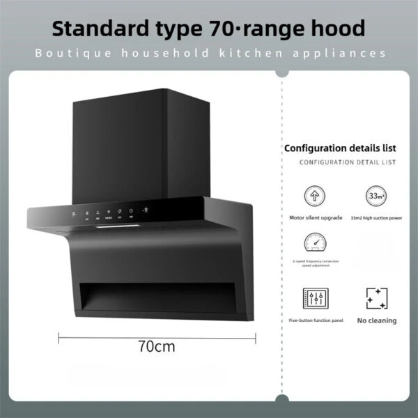 Se2fae583cf0f4073b6c90477d69a9735Z.jpg Household Range Hood for Kitchen Large Suction Range Hood Top Side Double Suction Exhaust Fan Small Kitchen Smoke Extractor