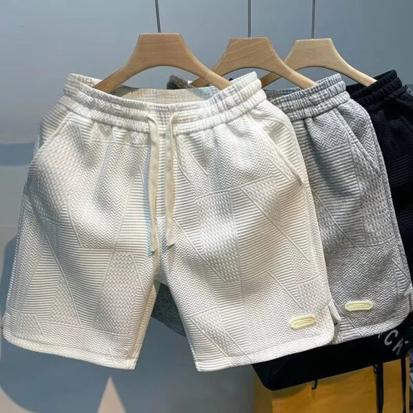 Se3130c6e1115482bb510ba448e7853654.jpg New Men's Long Print Shorts Retro Casual Beach Pants Summer American Fashion Brand High Street Sports Five-Point Medium Pants