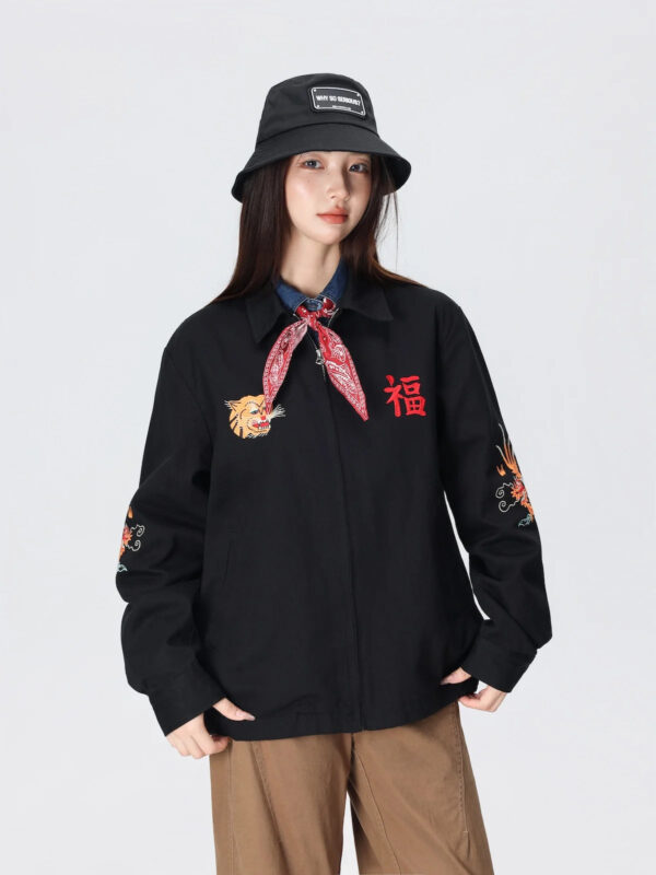 Se4001f4da4a64495bbbba40abe273805t.jpg 1960's Vietnam War Sukajan Vntage Tokyo Windbreaker Retro Bomber Work Tiger Japanese VIET-NAM Embroidery Map Souvenir Jacket Men