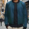 Se43ecbf297c44b63b8803e030bbcabb0l.jpg 2024 Spring and Autumn New Baseball Collar Short Loose Solid Color Jacket Men's Business Casual Thin Coat Trend