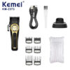 Se45133434be640f4b876dc33a9649d6dQ.jpg Kemei Professional Hair Clipper Magnetic Levitation Motor 8800 Rpm Charging Base Hair Clipper Men's Hair Clipper KM-2373