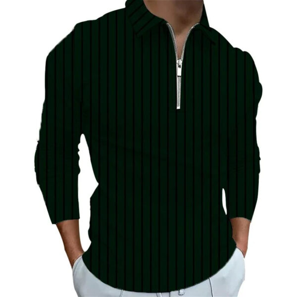 Se4a05f0ec02744e3819f45232f7361fdM.jpg Men's Polo Shirt Golf Shirt Prints Turndown Outdoor Street Long Sleeve Print Clothing Apparel Fashion Streetwear Designer Soft