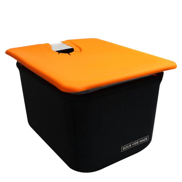 Se4c29e5f43b745029eb4f1d07d6df5ccT.jpg Mutifunctional 11L Sous Vide Container with Foldable Silicone Lid Container Cover Compatible with All Sous Vide Cookers