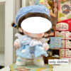 Se5d970cdec044708b53062eef14f0c4c3.jpg 20cm Cotton Doll Clothes Cute Dress Lolita Vintage Doll Clothes for Plush Doll Idol Dolls For Cotton Stuffed Dolls Accessories