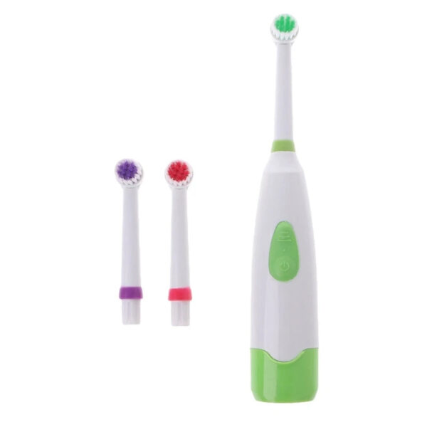 Se6267fde402741e4a1ef9650af19d9cfb.jpg 2023 New Waterproof Rotating Electric Toothbrush With 3 Brush for Head
