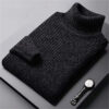 Se7418cd63d1541798b2f5da1d00c1c83y.jpg 2026 New Men's Thick Warm Sweater Winter Knitted Turtleneck Pullovers Male High Neck Solid Slim Fit Soft Sweaters for Men Tops
