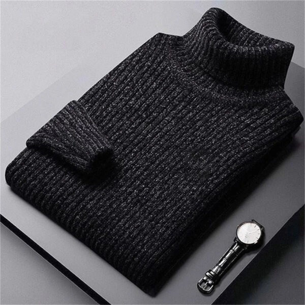 Se7418cd63d1541798b2f5da1d00c1c83y.jpg 2026 New Men's Thick Warm Sweater Winter Knitted Turtleneck Pullovers Male High Neck Solid Slim Fit Soft Sweaters for Men Tops