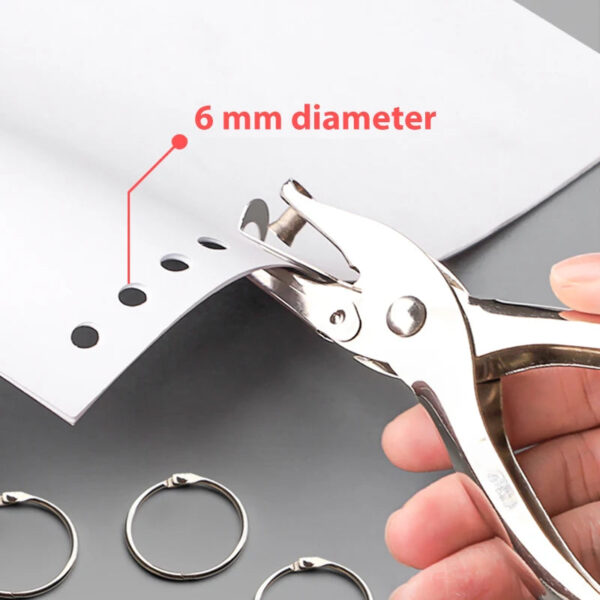 Se77d826f4f0e455c891b6d52dea41b7el.jpg 20/30/40/50mm Metal Binder Ring Loose-leaf Paper Book Index Cards Album Binding Clip Hole Punch Puncher Office Supplies