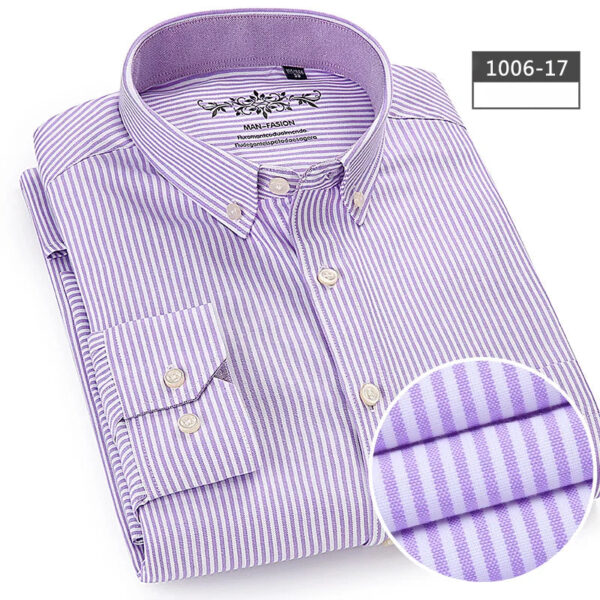Se7c7dbe5517a4250b5b971ebd34c1bf6Y.jpg New in shirt Cotton long-sleeve shirts for men slim fit formal plain tops single pocket solid color office tops fashion clothes
