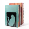 Se874290b71734697b72ca0a9fe982075n.jpg Beautiful Cat Book Ends for Shelves Duty Bookends for Heavy Book Iron Bookends Organizer Book Book rack Stand Shelf