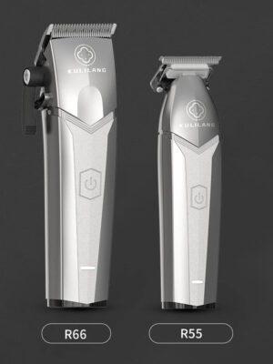 Madeshow Kulilang R55 R66 R77F Professional Men's Hair Clipper Trimmer Wireless Barber trimmer for men Oil Head Hair Salon