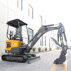 Customized 1 Ton 2 Ton 1t 1.7t 2t Hydraulic Crawler Backhoe Mini Digger Micro Bagger Excavator Small Crawler Excavators garden