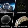 Se911b07c54a643bf80bb5ba9db219378I.jpg PAAZOMU Man Luxury Brand Watch Waterproof Luminous Date Week Men's Quartz Wristwatch Stainless Steel Fashion Sports Men Watches