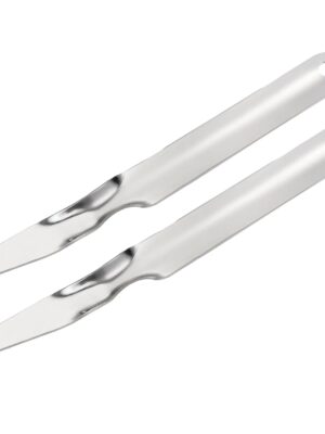Seaa0c3d7e62e4d33b8d025f62ff7ee90C.jpg 1/2Pcs Multifunctional Portable Staple Remover Tools Flat Staplers Puller Outdoor Stainless Steel Silver Dismantling Tool