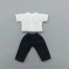 Sebf161cb521941a1a9d7f62b62633c8eH.jpg Clothes Trousers T-shirt For 1/11 OB11 Dolls For 1/12 Bjd/GSC Doll Denim Pants DIY Obitsu 11 Doll Clothes Accessories Toys