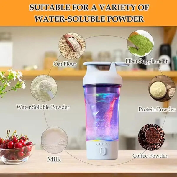 Sec0d09b7cf6f4b0e9733c4ed5c84fd290.jpg Electric Shaker Bottle, 25Oz Blender Bottles for Protein Mixes, Portable USB C Rechargeable Pulse Protein Shake Bottle, BPA Free