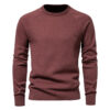 Sec286390c4e941b9b1c0f711f0371c3ex.jpg AIOPESON Mens Crew Neck Cotton Pullover Sweater Casual Business Geometric Knitted Mens Sweaters