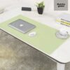 1 Pcs Large Size 600*300mm Office Desk Protector Mat PU Leather Waterproof Mouse Pad Desktop Keyboard Desk Pad Gaming Mousepad