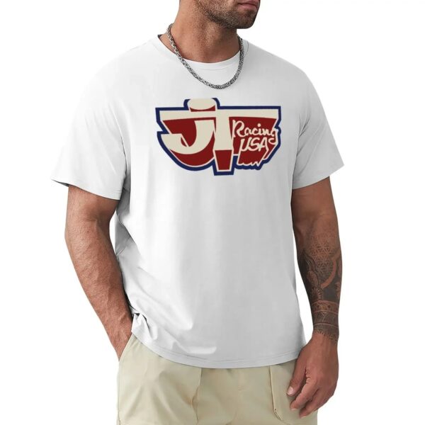 Seccee740f32349868c9219ade083edaeE.jpg JT Racing USA BEIGE/RED/BLUE- Old school BMX T-Shirt plus size tops blacks mens big and tall t shirts