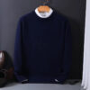 Sedac5c5efa5c4f958072b3c9fd94dca0c.jpg Hot Sale Cashmere Men's Sweater O-Neck Knitted Jumpers Long Sleeve Male Pullover Soft Warm Woolen Fashion Clothing Big Size