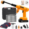 See1ee35ee35f4782a41d5e2a026dde89T.jpg Power Blaster Plus Pressure Washer Cordless Portable Electric High Pressure Water Spray Gun and Hose Car Washer Cleaner Tool
