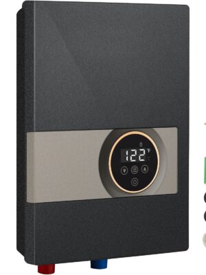 See8f0896a25442cbbdf39771ce8bfe59I.jpg SucceBuy Instant Water Heater 8/13.8/18kw On Demand Electric Water Boiler Digital Temperature Display & Easy Installation