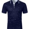 Seeabcd78dba140b88923552155f3f971v.jpg 2026 Popular Men's Short Sleeved Polo Shirt 3D Digital Men's Fashion Casual Splicing Polka Dot Short Sleeved Fashion Polo Shirt