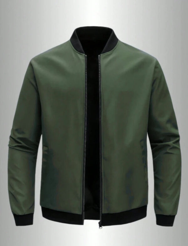 Seef62ec88c10418084e2a7ea6a4f08e2e.jpg 2024 Spring and Autumn New Baseball Collar Short Loose Solid Color Jacket Men's Business Casual Thin Coat Trend
