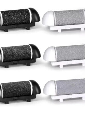 Sef2f81f6422941c4b3d827d4eea096ebk.jpg 3PC Replacement Roller Heads for Pedi Foot File, Callus Shaver, Pedicure Kit for Cracked Heels and Dead Skin