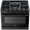 Sef740d1440cf4eaf9f0126b8bdf012006.jpg Esmaltec 5-Ball Stove Black Esmaltec Glass Table Ideal Top Glass - Bivolt