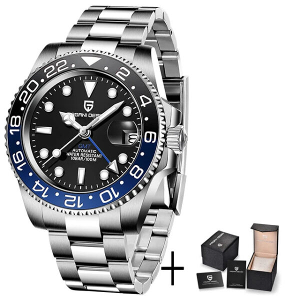 Sef9410491fa34a4cb5fabe411bd31c19q.jpg PAGANI DESIGN V3 Version GMT Watches Men's Luxury Sapphire Automatic Mechanical Watch 40MM Stainless Steel Waterproof Watch