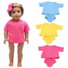 Sefa471c5af87468e90c357ca627f6730Y.jpg 2pcs T-shirt+underpants Clothes Set For 18 Inch american&43cm Baby Newborn Gilr Doll 3 Color Shirt For OG,Russia Dolls Toy