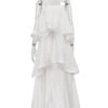 Sf00445ea382d478b9a0851d7e3357f19f.jpg Clacive Summer Loose White Women's Dress 2025 Fashion Strap Sleeveless Ankle Length Dresses Elegant Classic Pleated Female Dress