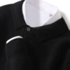 Sf00638e4f8684620ac16b921aa0a7ec5v.jpg New Men's POLO Collar Sweater Autumn Winter Thick Long Sleeve Business Pullovers 100% Merino Wool Knitwear Shirt Basic Clothes