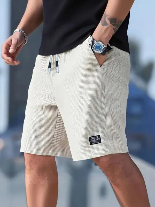 Sf042400d9be148008b37500f2261b2805.jpg Men's Shorts, Men's Casual Pants, Men's Beach Shorts, Men's Sports Shorts, New Fashionable Textured Fabric, Breathable Pants, Suitable for Daily Casual Wear and Sports