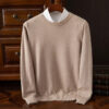 Sf0963f1bbf3a41b2998656425bd5bd8bw.jpg Men's 100% Cashmere Sweater O-Neck Pullovers Knit Large Size Wool Sweater Winter New Tops Long Sleeve High-End Jumpers