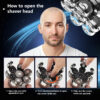 Sf09bbb8f594a4d74b4800e4ed05324c4b.jpg Electric Shaver 7D Floating Cutter Head Base Charging Portable Men Beard Trimmer Clipper Rechargeable Bald Head Electric Razor