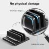 Sf0d9270b735b4a118c2daeaff94cb9e9W.jpg 4 in 1 Office Laptop Stand Vertical Save Desktop Space Easy To Place Computer Accessories Scalable Width Office Desk Storage