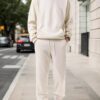 Sf0ddbc5a53f2458e836603116a7d2095K.jpg Men's Autumn and Winter Solid Color Hoodie+jogging Pants Two-piece Set Fashionable Outdoor Casual Sportswear Men's Tracksuit