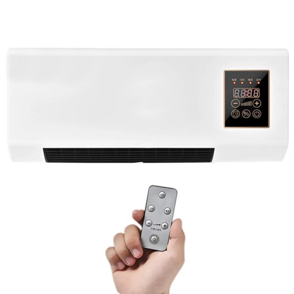 Sf0de74ab328f452cbfd96b86014503e6l.jpg Mini Wall Conditioner Fast Cooling and Heating Conditioner 8H Intelligent Timing with Remote Control for Living Room