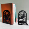 Black Cat Book Ends Bring Heavy Duty Metal Bookends Office Desktop Home for Book Lovers Office supplies Book rack