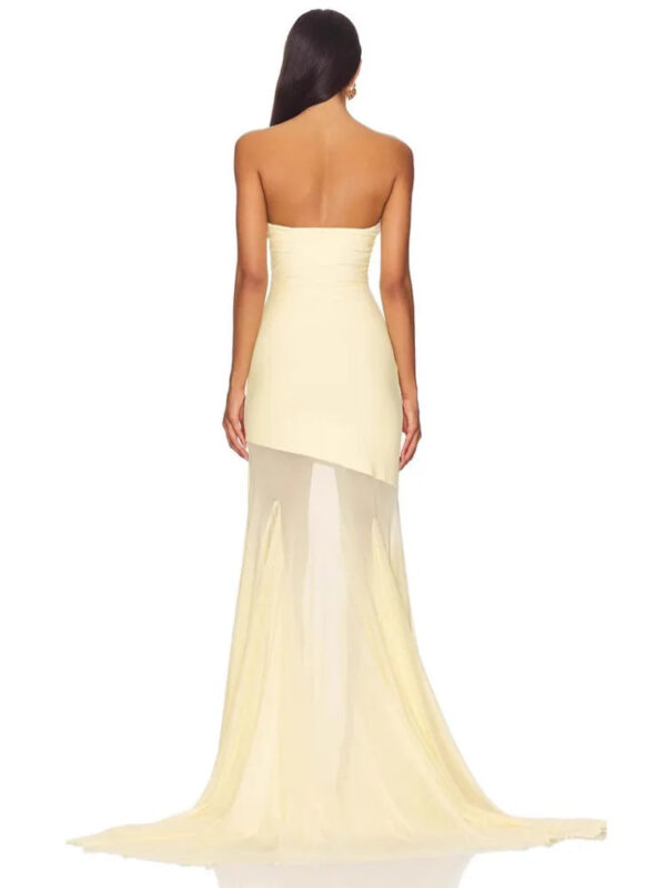 Sf17d116b182d455d89dac526fdd7c6c8b.jpg Mozision Off-shoulder Strapless Sexy Maxi Dress Women Gown Fashion Elegant Mesh Sleeveless Backless Bodycon Club Party Dresses
