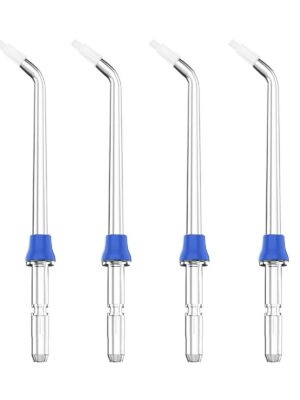4 Pcs Replacement Orthodontic Tip Jet Nozzle Fit For Waterpik Oral Irrigator Water Flosser Denture And Dental Braces Cleaning