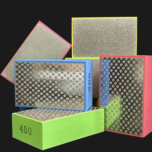 Sf388d14a532e4e448110ca1277479071v.jpg Diamond Hand Polishing Pads 95mmx58mm Tile Glass Abrasive Grinding Block Pad Stone Marble Ceramic Abrasive Sanding Disc